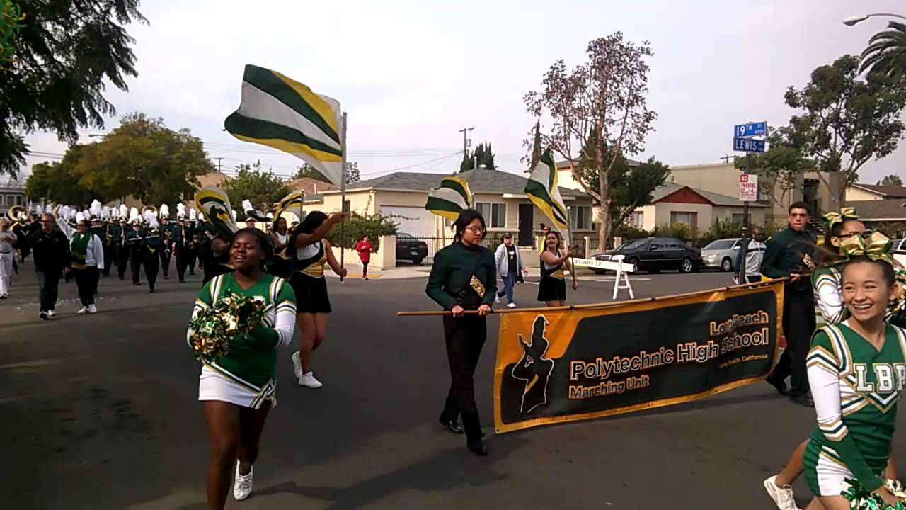 Martin Luther King parade Long Beach Poly Marching Band 2016