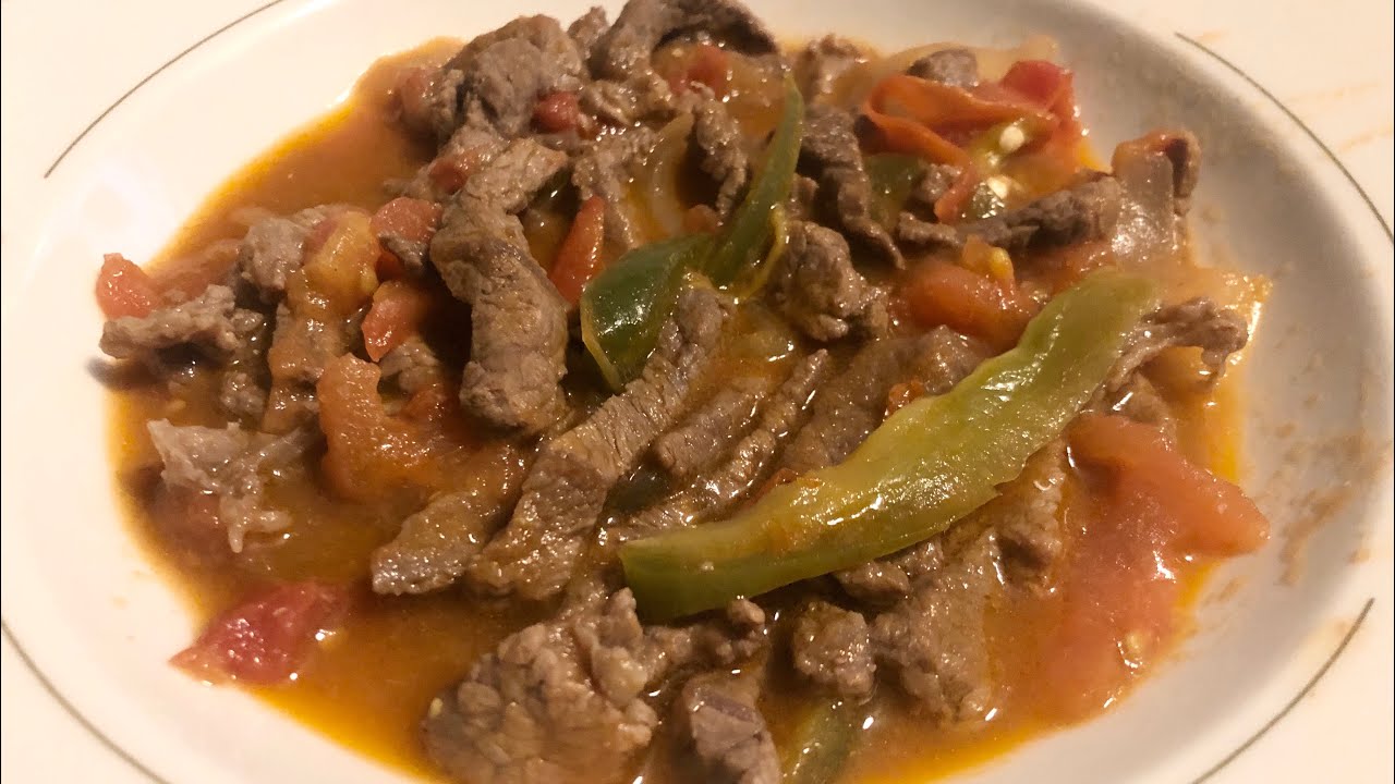 Bistec ala mexicana