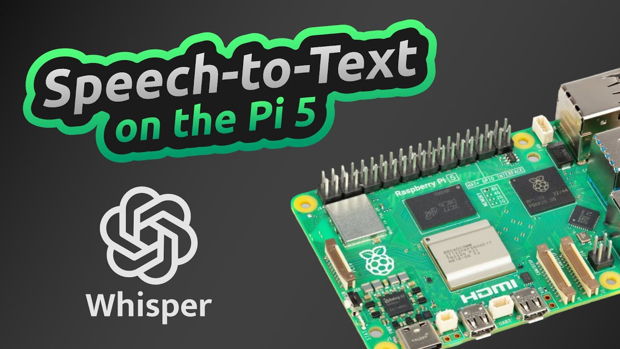 Speech-To-Text on the Edge 🔪 Running Whisper on the Raspberry Pi 5