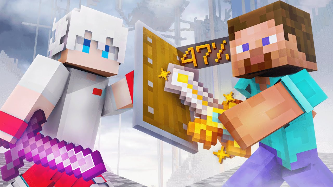 JAK POKONAŁEM GRACZA Z EXCALIBUREM 47% W MINECRAFT NA ANARCHIA.GG