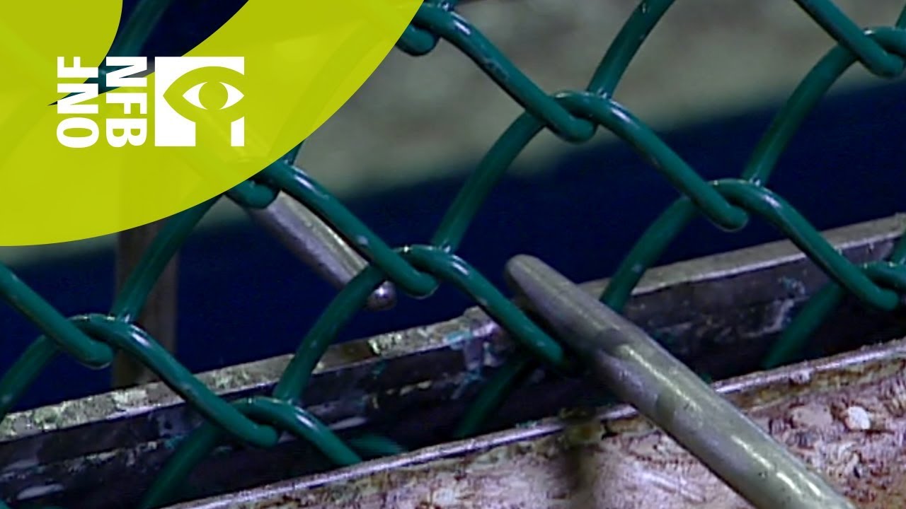 How Do They Knit a Chain-Link Fence?