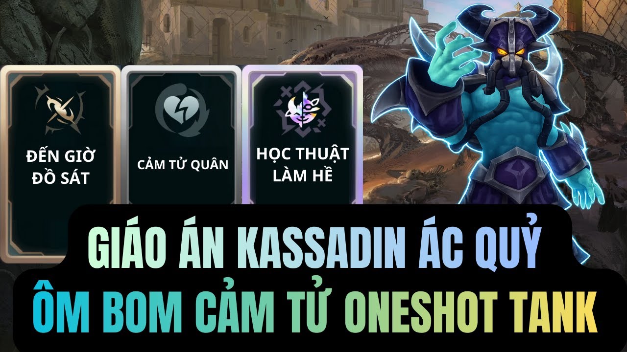 CHIẾN THUẬT SIÊU DỊ, ÔM BOM CẢM TỬ ONESHOT TANKER 5K1 DAME CHUẨN =)) | ARAM MAYHEM | LOL