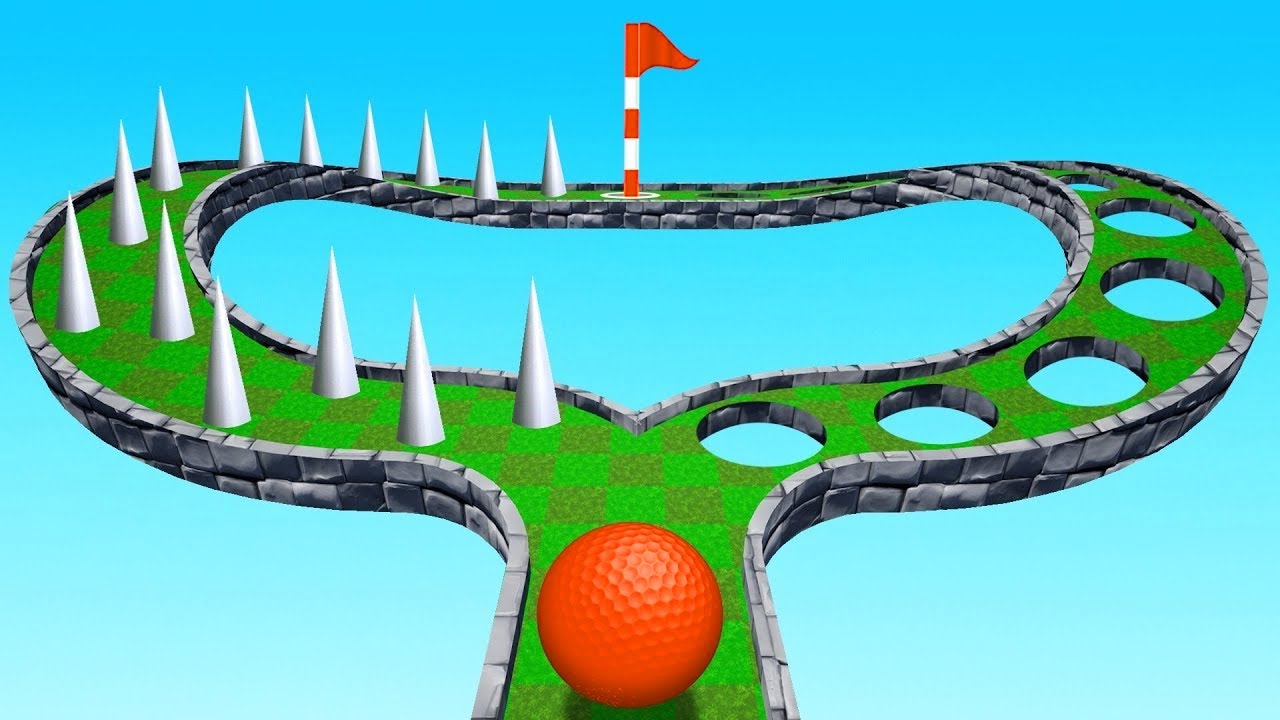 Kies De Onmogelijke Route! (Golf It)