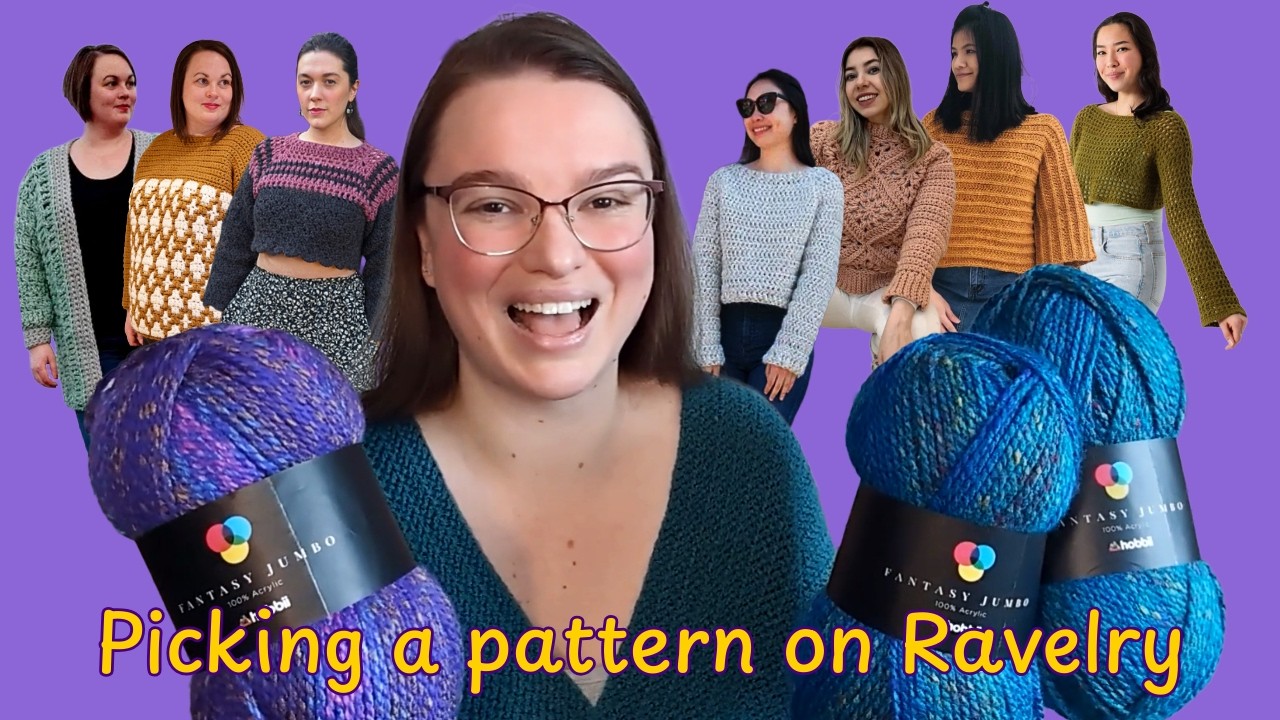 Starting a crochet sweater project [part 1]