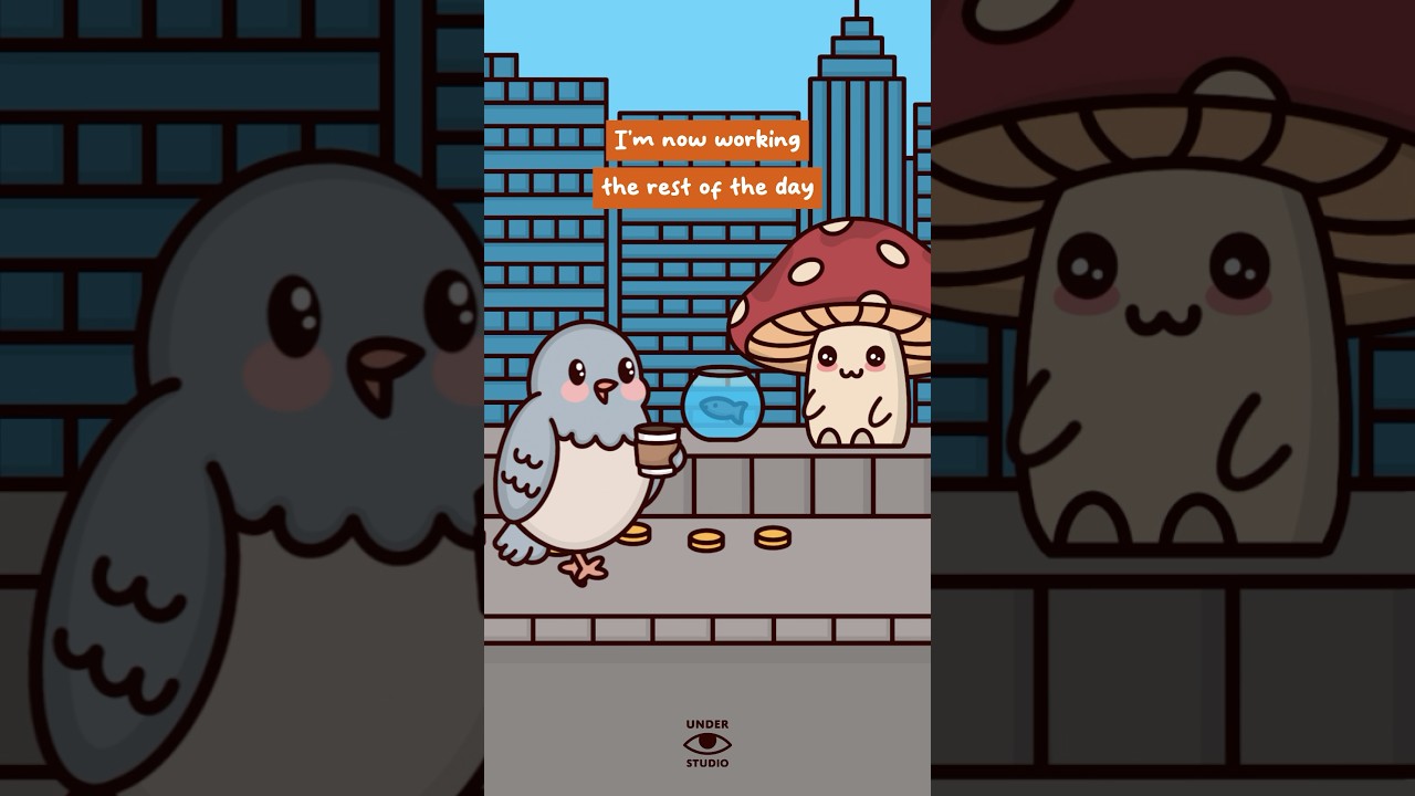 My 2025 Goals Be Like 🐦 Career Birdie | Relatable Work Animation Meme | Original Audio: sod akhtar