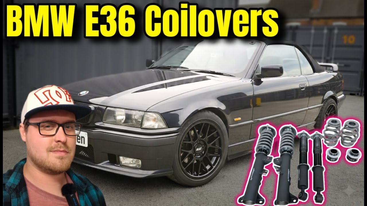 Койловеры MaxpeedRods T7 на моём E36: ​​стоят ли они того? (Установка и первые впечатления)