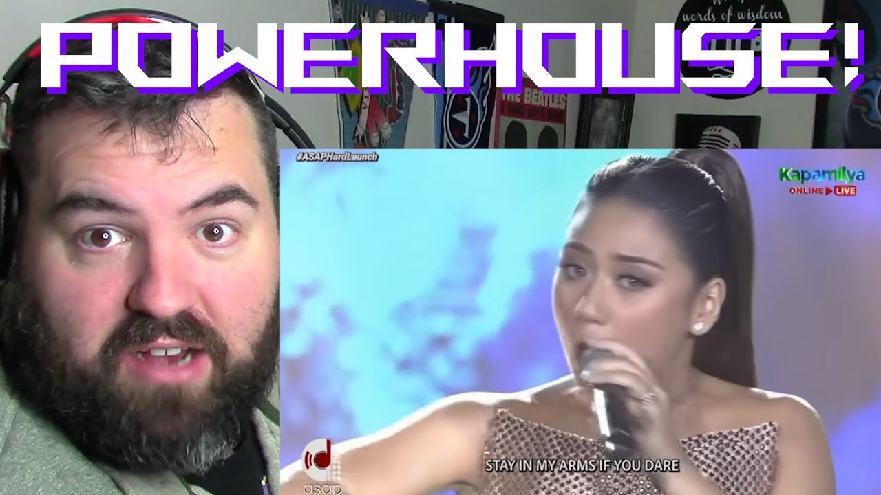 Singer first time reaction to Morissette - I Have Nothing (LIVE)