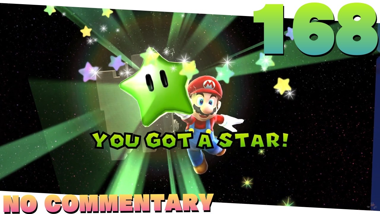 Super Mario Galaxy 2 (168)- Flip-Out Galaxy: Green Stars (239 & 240)