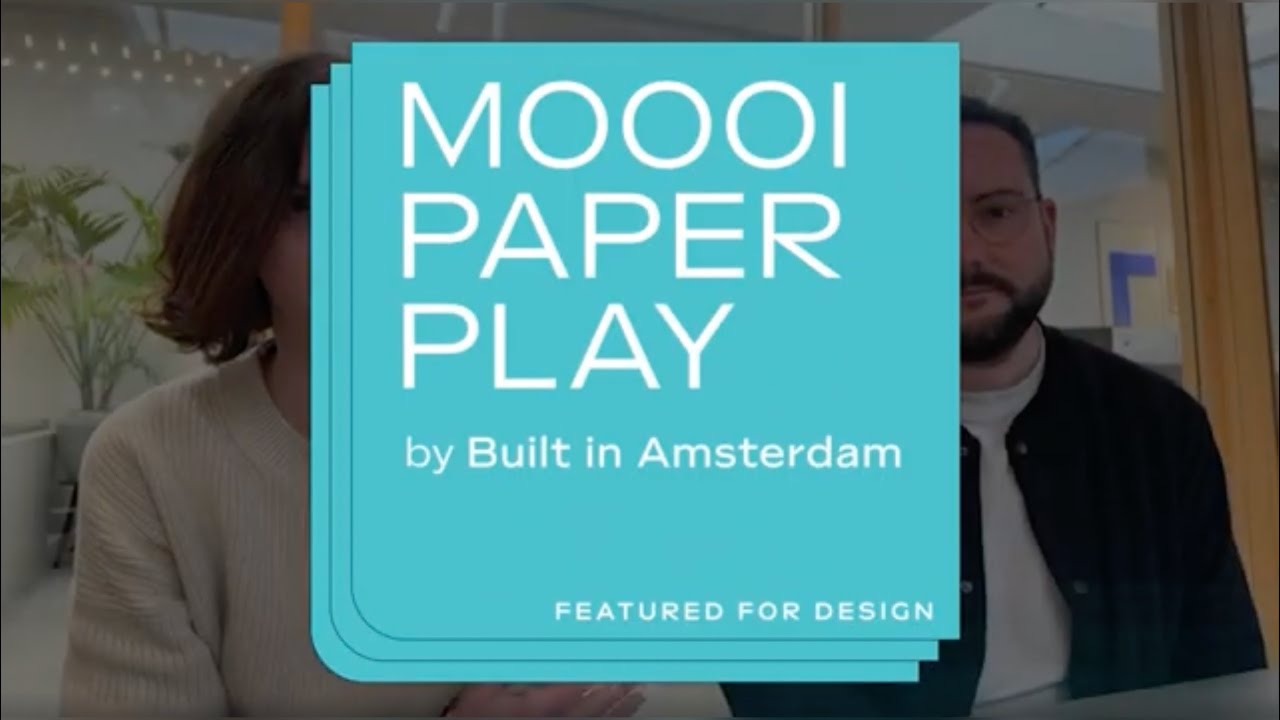 Crafted with Code: Moooi Paper Player by Build in Amsterdam