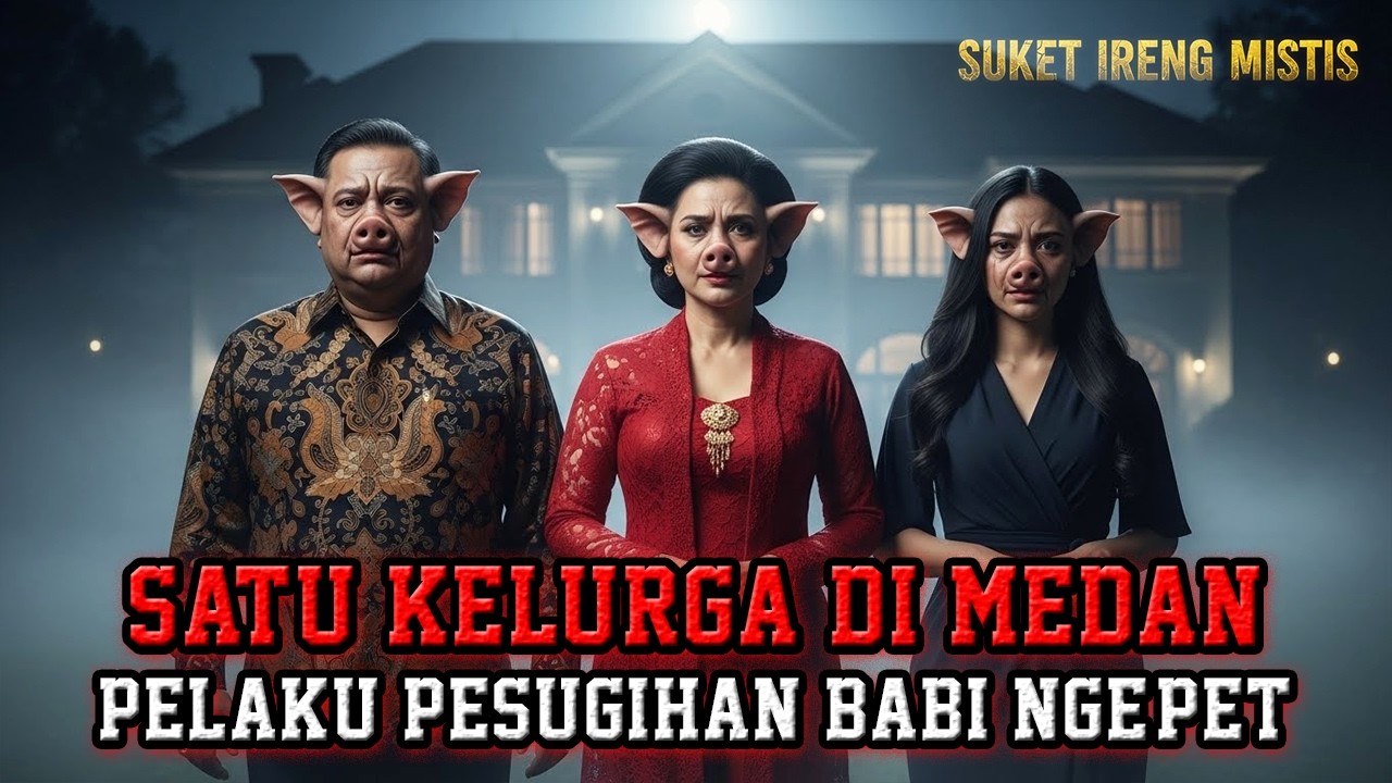KISAH NYATA HOROR: SATU KELUARGA DI MEDAN KAYA MENDADAK, HASIL PESUGIHAN BABI NGEPET!