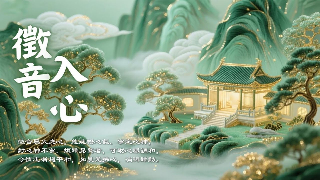 養心安神音樂｜徵音補心火・氣血調和・改善失眠多夢｜中醫五音療癒・Asian Relaxing Music - Zhi Tone