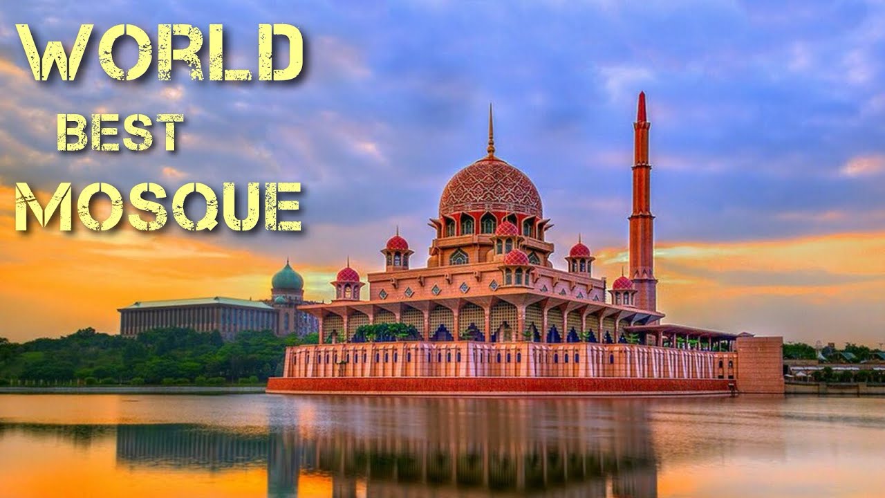 Pink Mosque in Putrajaya [Putra Mosque] Malaysia 🇲🇾 [HD]