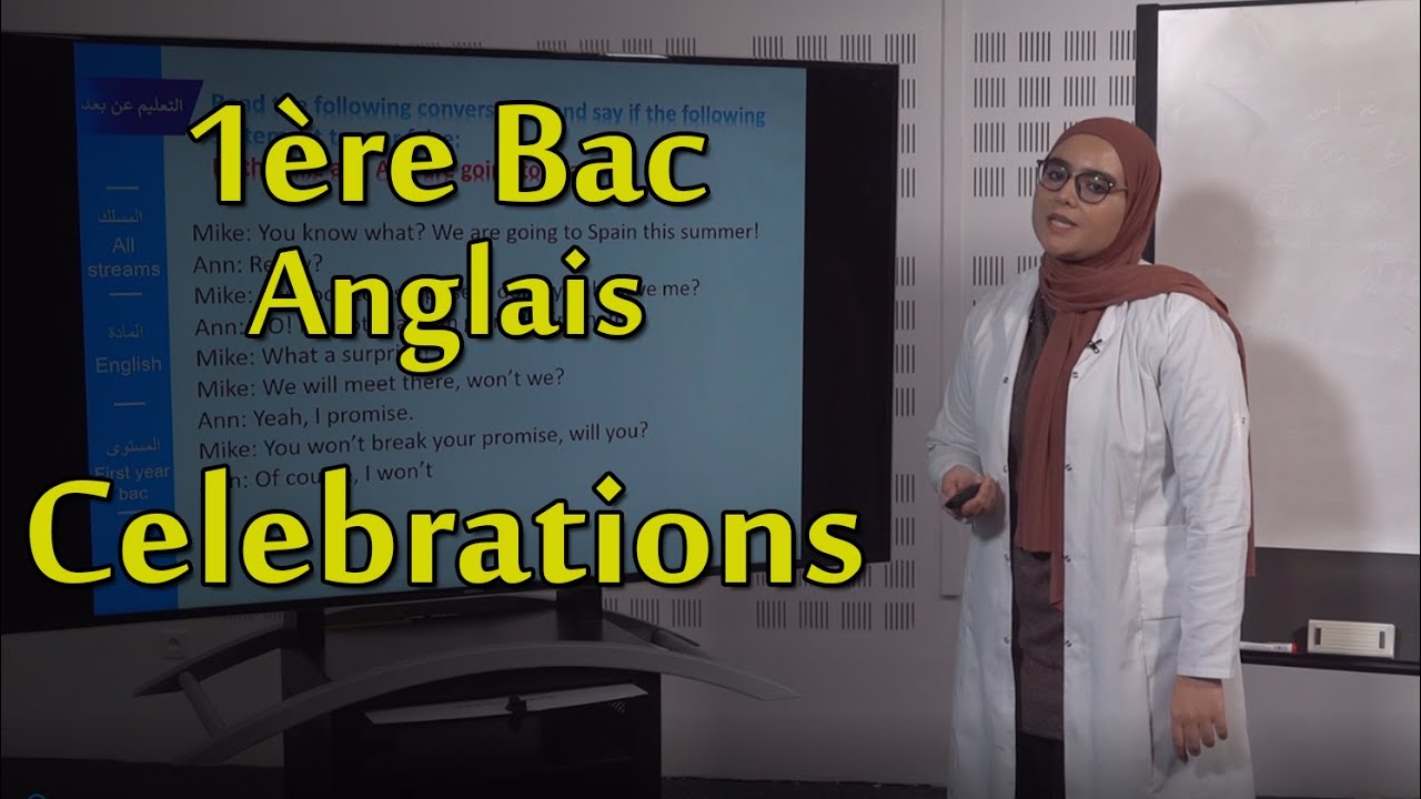 Anglais 1ère Bac : Celebrations