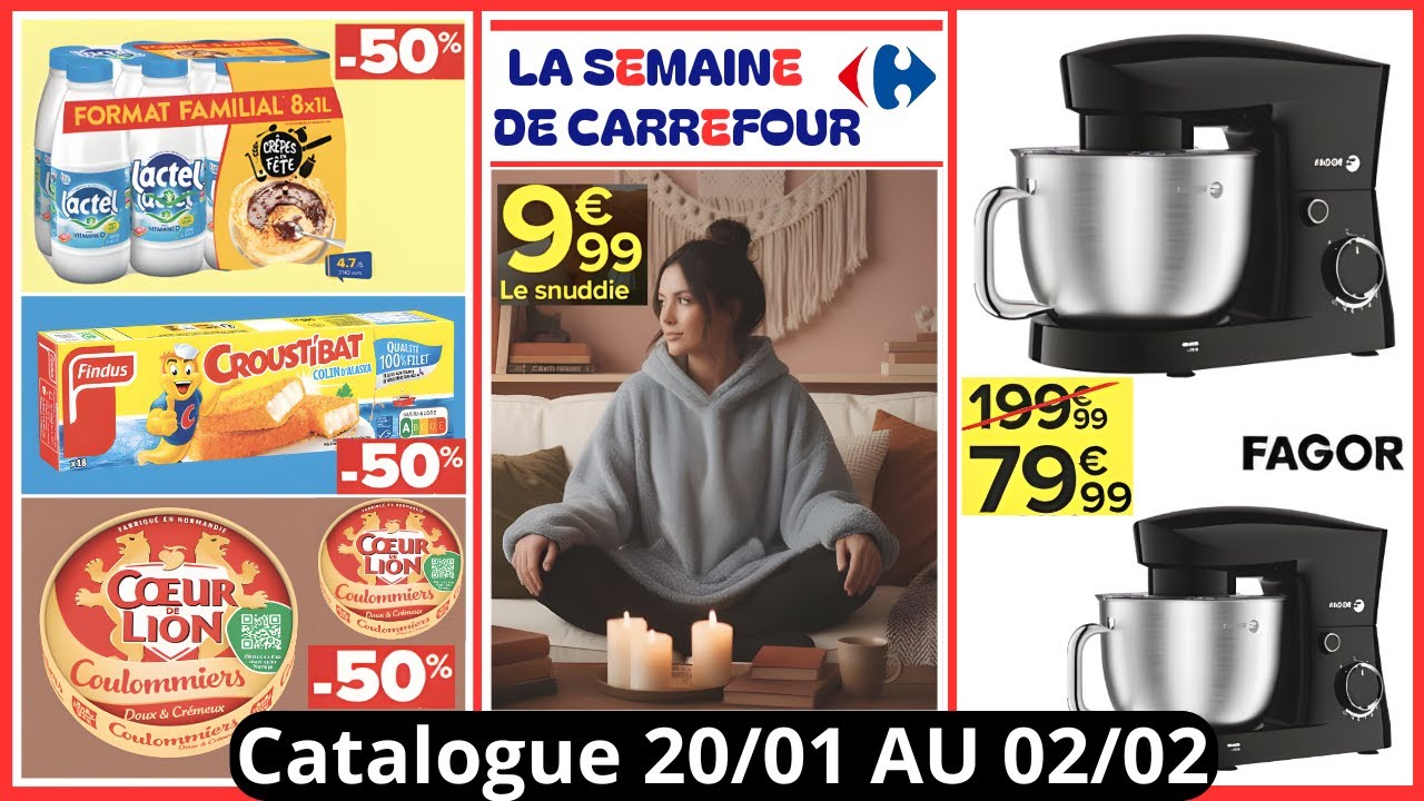 CARREFOUR Catalogue De La Semaine Du 20/01/26 AU 02/02/26 Carrefour France Arrivage De La Semaine