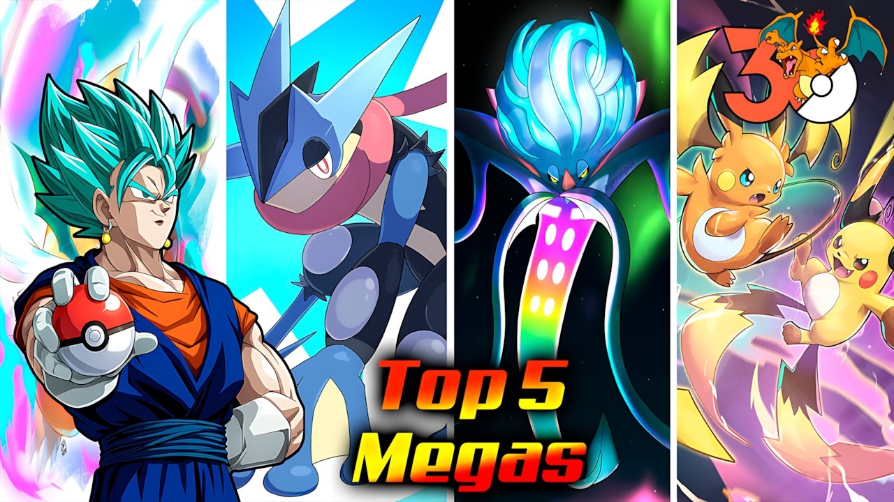 Top 5 Mejores Diseños de Nuevas Mega Evoluciones en Pokémon Legends ZA