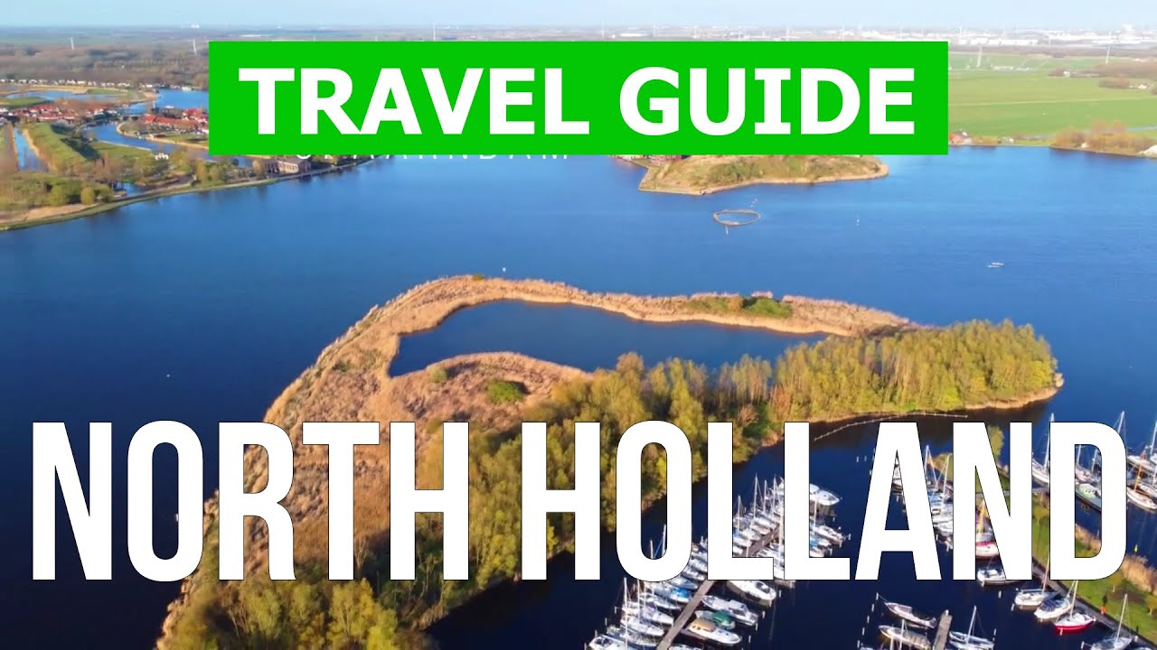 North Holland, Netherlands | City of Haarlem, Alkmaar, Hilversum | Drone 4k video | North Holland