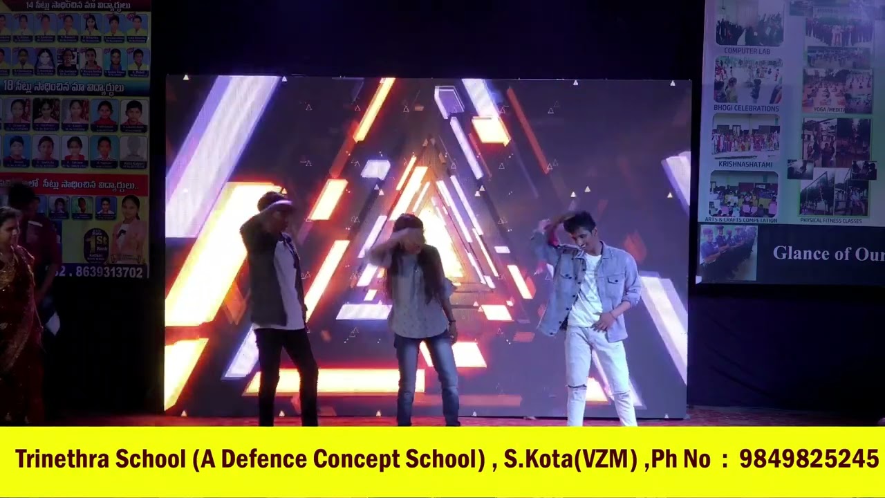 Kala kala Mandir  9 th class Boys || Trinethra Defence Concept School|| SKota