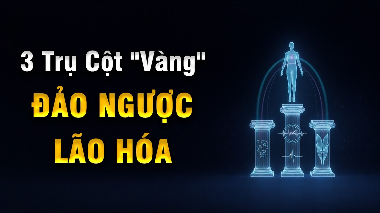 3 Trụ Cột Vàng Giúp Cơ Thể TỰ TRẺ HÓA: ĐẢO NGƯỢC LÃO HÓA Không Cần Thuốc | Khoẻ Đẹp Tự Nhiên