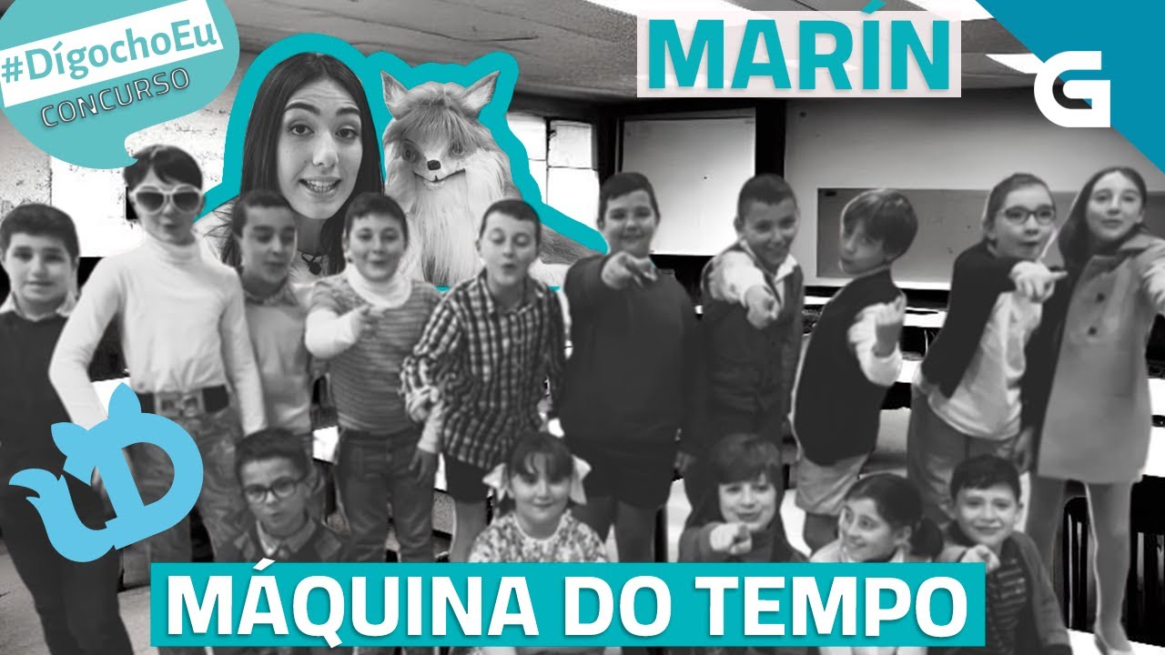 Concurso #DígochoEu Máquina do tempo (CEIP do Carballal de Marín)