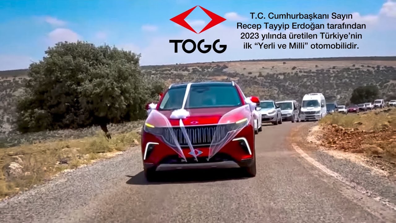 Milli Gururumuz TOGG Duraklı Şıhhasan Köyünde - Ayşegül & Şahin Düğün Töreni