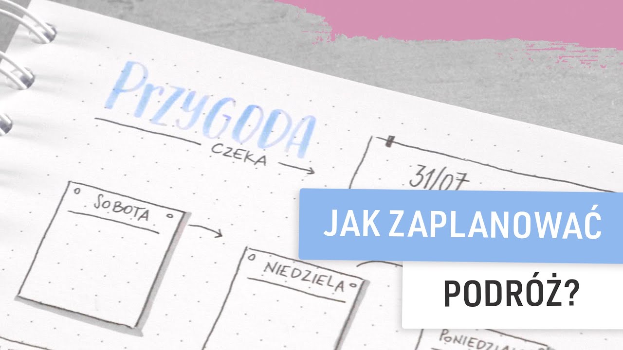 Plan wakacyjnej podróży | Pani Swojego Czasu
