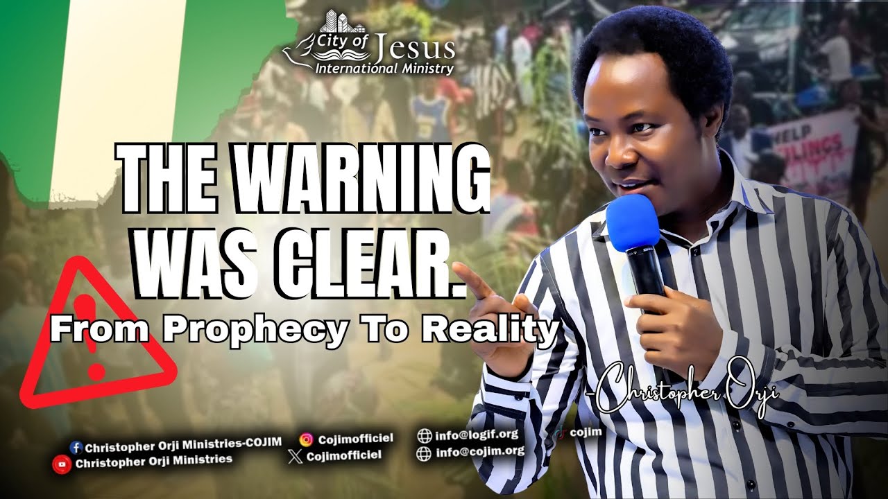 The Warning Was Clear: From Prophecy To Reality. #cojim #logif