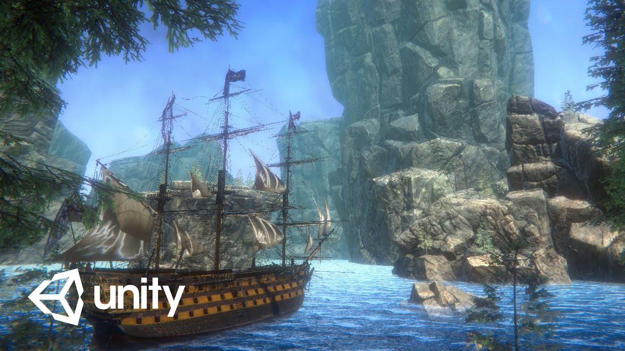 Realistic Terrain Design - Unity 2020 - Island Project