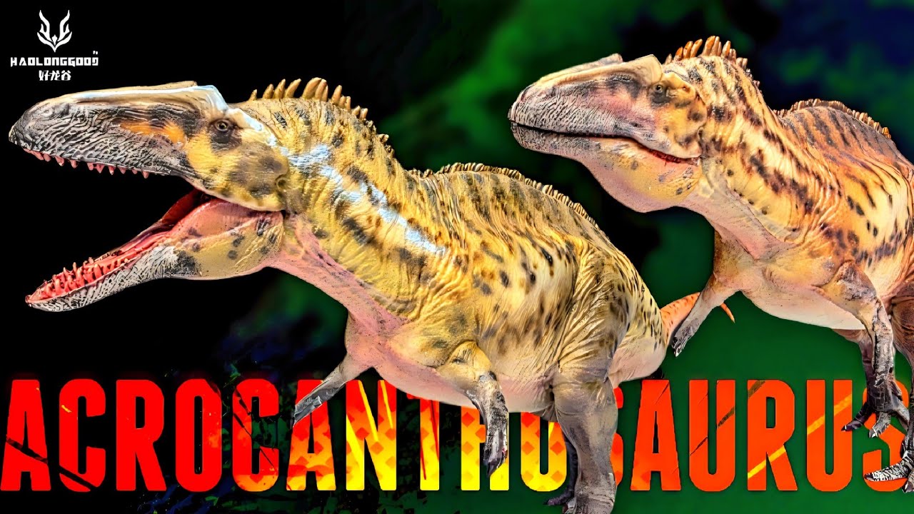 Haolonggood ACROCANTHOSAURUS Review!!! Both versions!!!