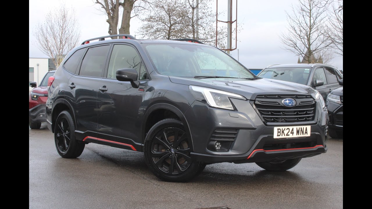 BK24 WNA Subaru Forester E-Boxer 2.0l Sport Dr Dark Grey 2024
