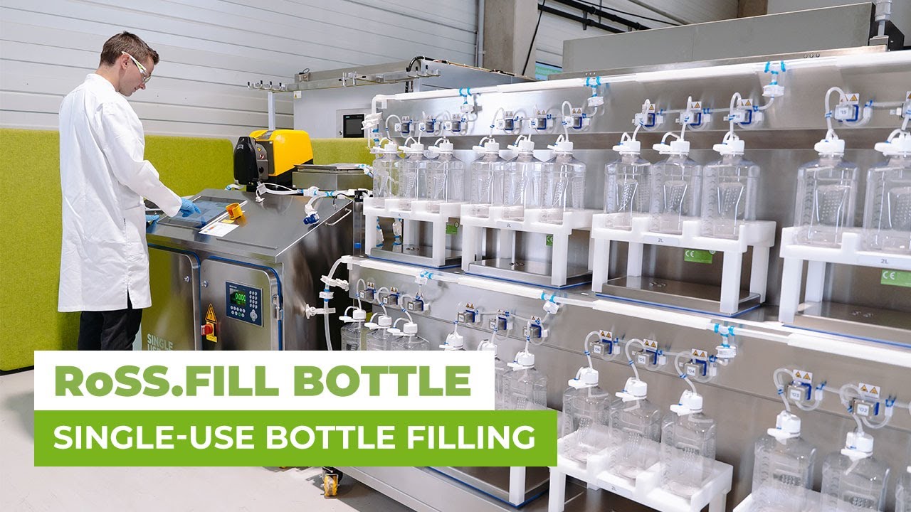 RoSS.FILL Bottle // Single-use aseptic fill-filtration system for bottles