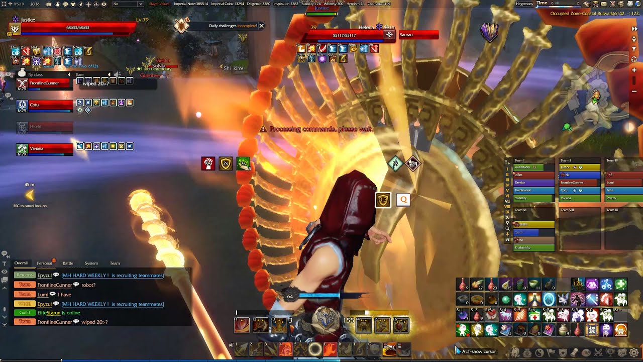 Revelation Online PvP - DeathlyAtoll Guild first pvp