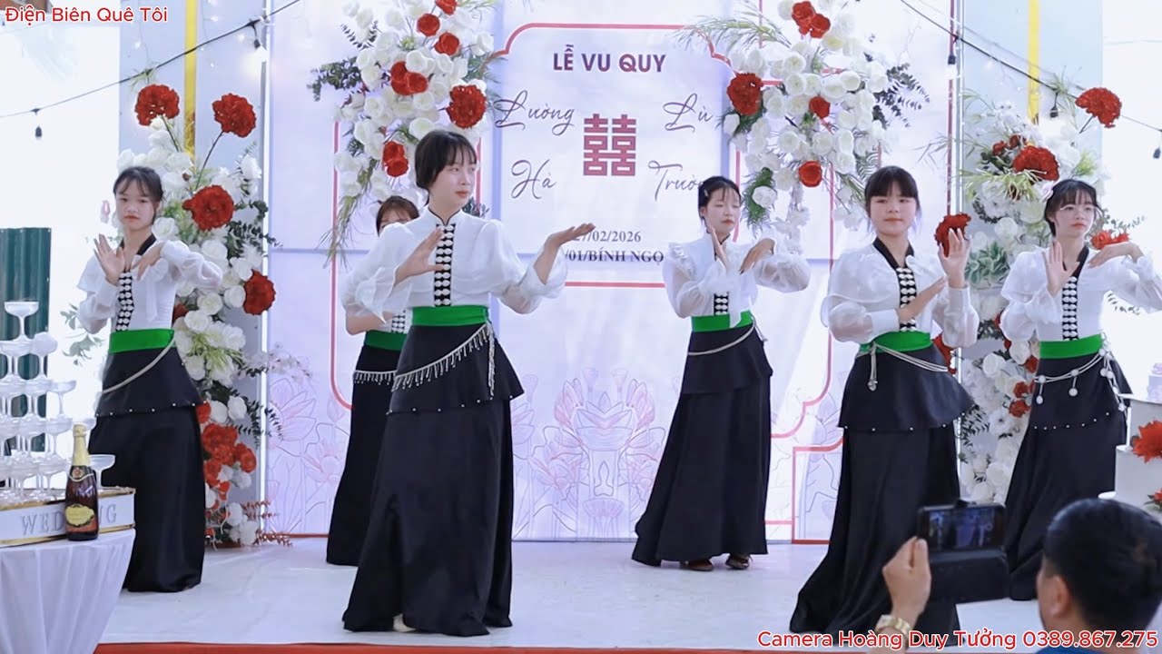 MÚA MỪNG LỄ VU QUY LƯỜNG HÀ & LÙ TRƯỜNG BẢN TẢU PUNG XÃ MƯỜNG PHĂNG ĐIỆN BIÊN