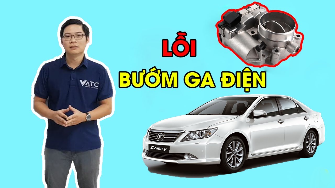 Cách xử lý bệnh động cơ báo lỗi bướm ga điện - học điện ô tô online
