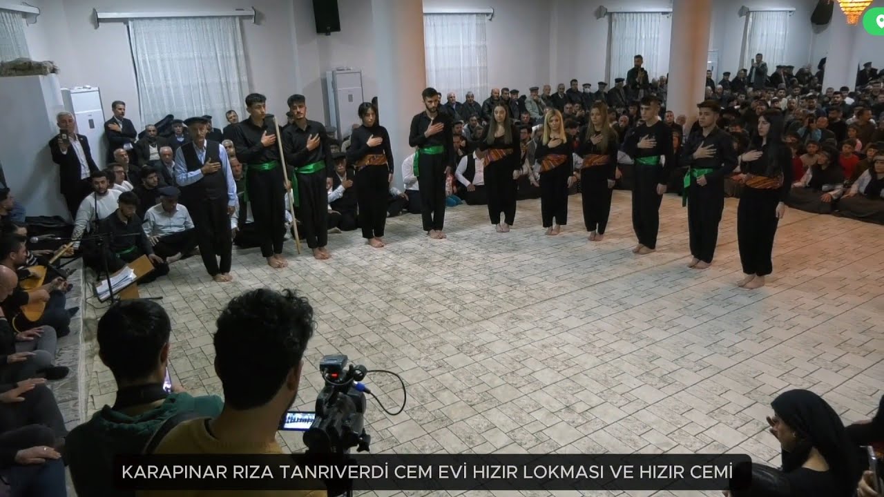 KARAPINAR RIZA TANRIVERDİ CEM EVİ HIZIR LOKMASI ( PART1 )
