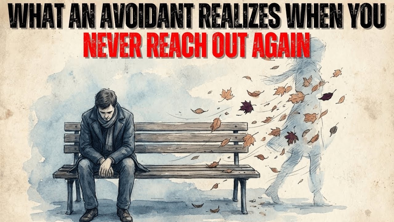 The Psychology of Silence: What an Avoidant Realizes When You Never Reach Out Again..