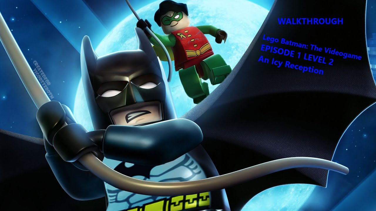 Lego Batman: The videogame - Episode 1 level 2 - An Icy Reception - Walkthrough!