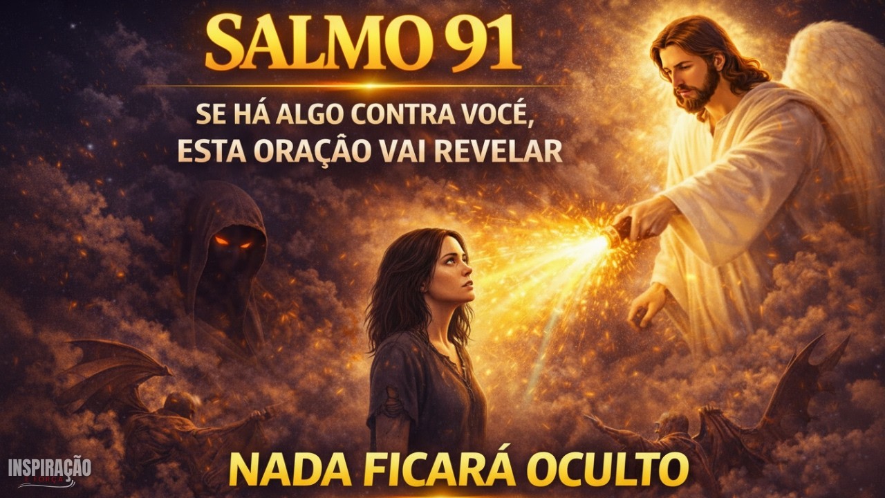 SALMO 91 — SE HÁ ALGO CONTRA VOCÊ, ESTA ORAÇÃO VAI REVELAR