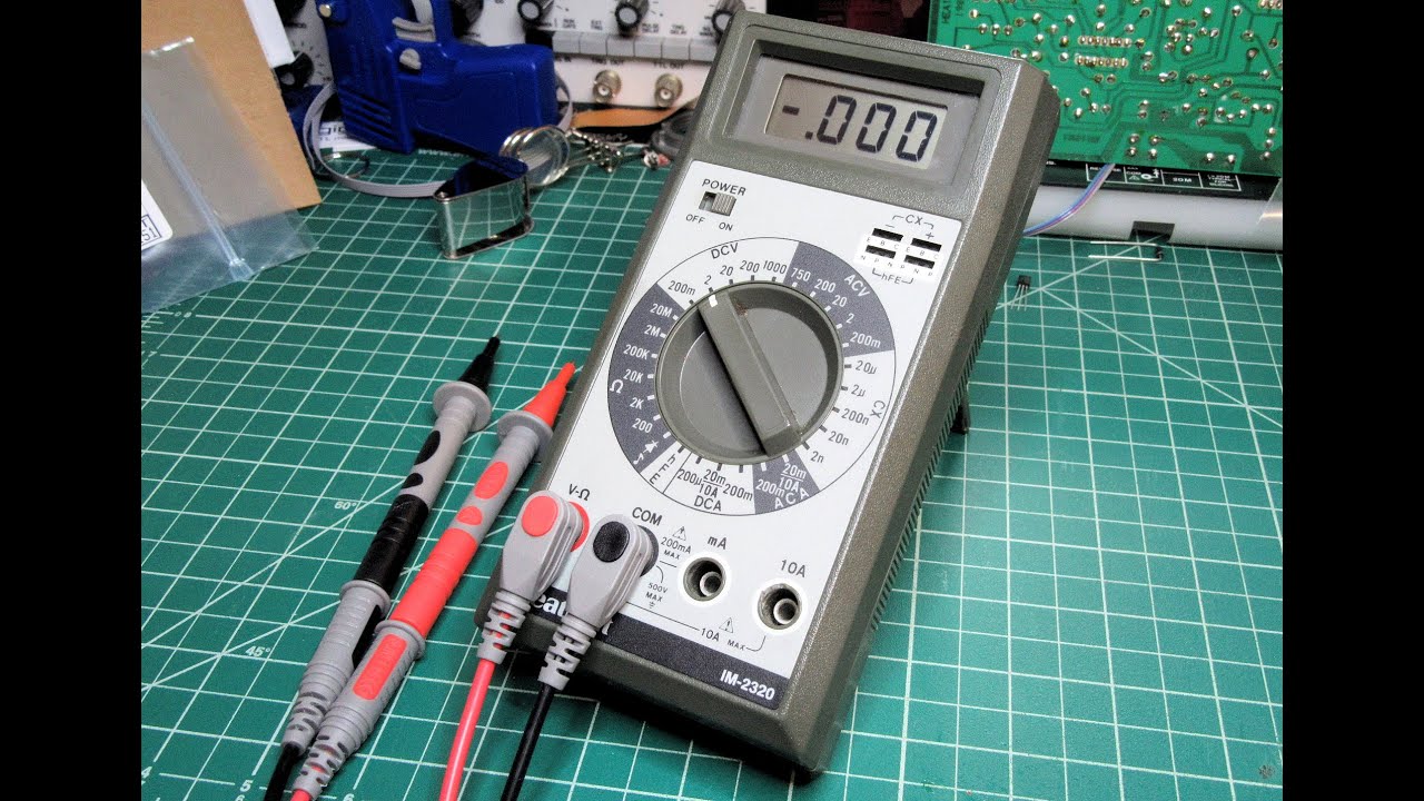 Heathkit IM-2320 Handheld Digital Multimeter (DMM): Overview, Demonstration, Theory
