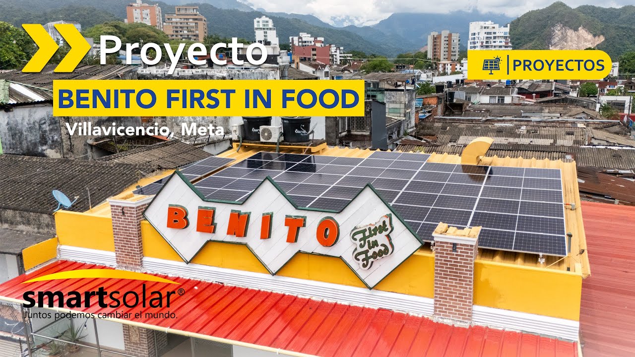 PROYECTO SOLAR SMARTSOLAR - BENITO FIRST IN FOOD