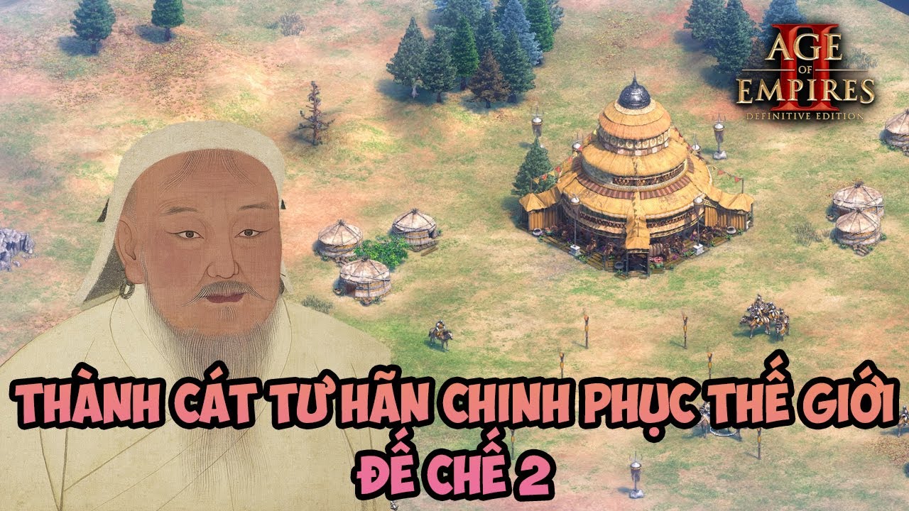 65 Năm đấm hết từ Á sang Âu của Thành Cát Tư Hãn trong Đế Chế 2 | Phá đảo cốt truyện đế chế 2