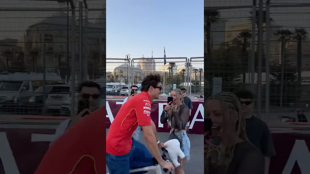 Charles Leclerc at Baku GP 😍 