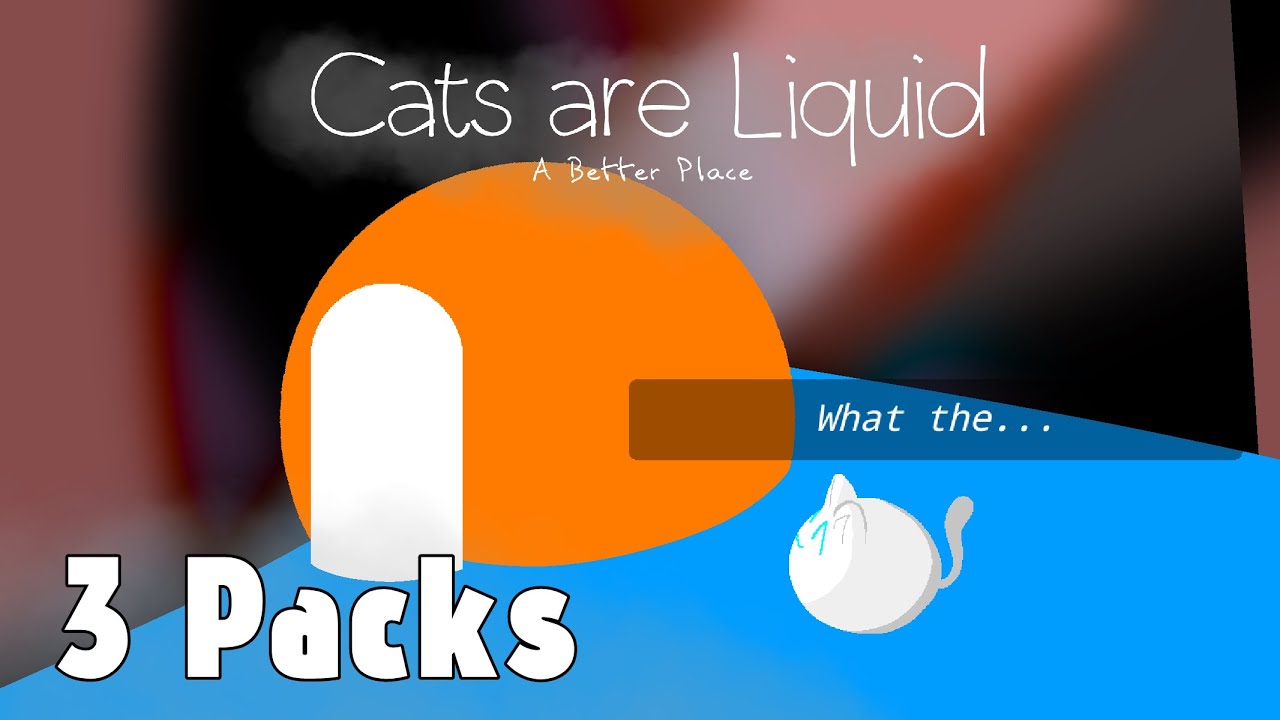 3 authors & 3 pack | Cats are Liquid ABP