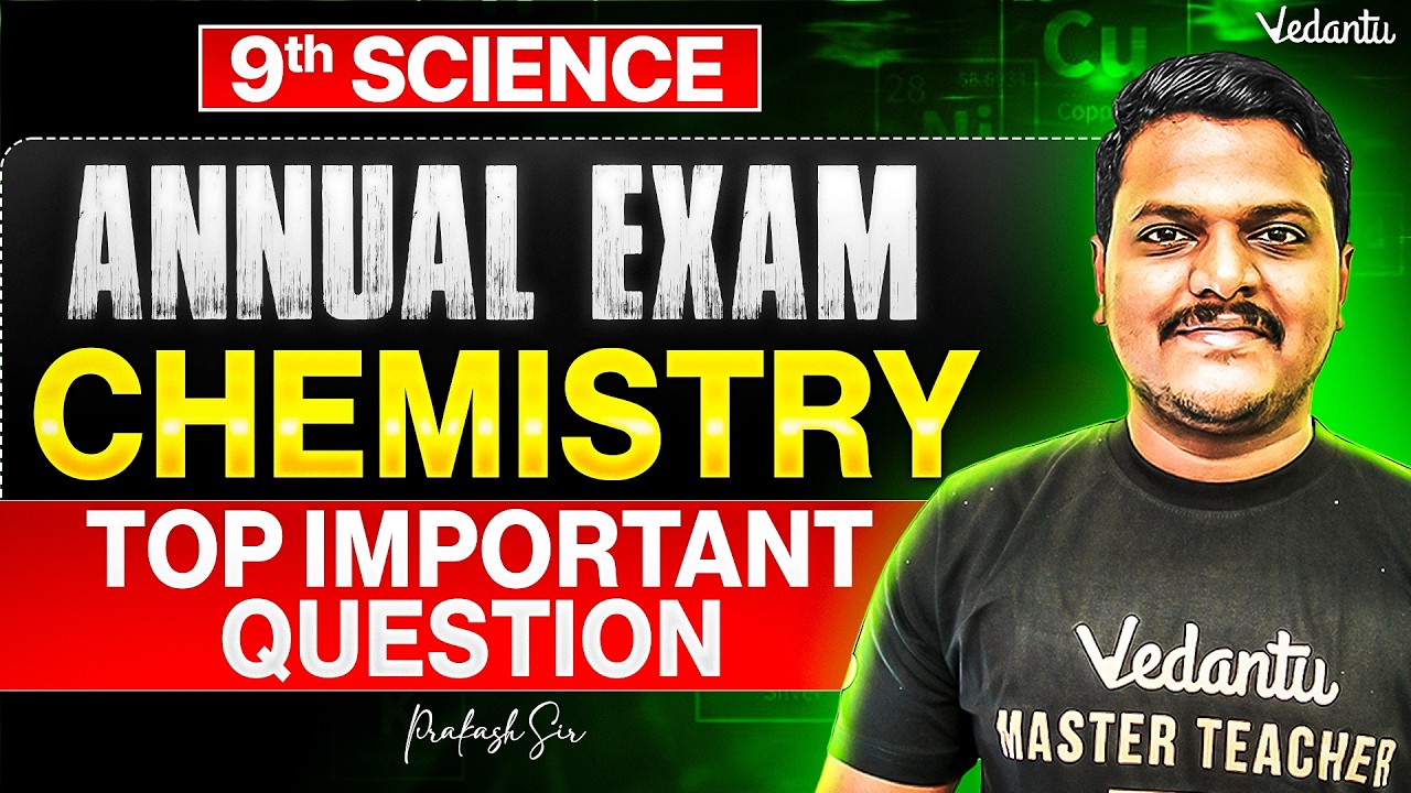 9th Science | Top Important Questions | Annual Exam 2026 | Prakash  Sir