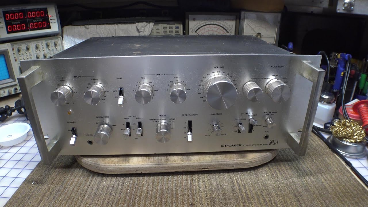 Pioneer Spec-1 Preamp - Part 1
