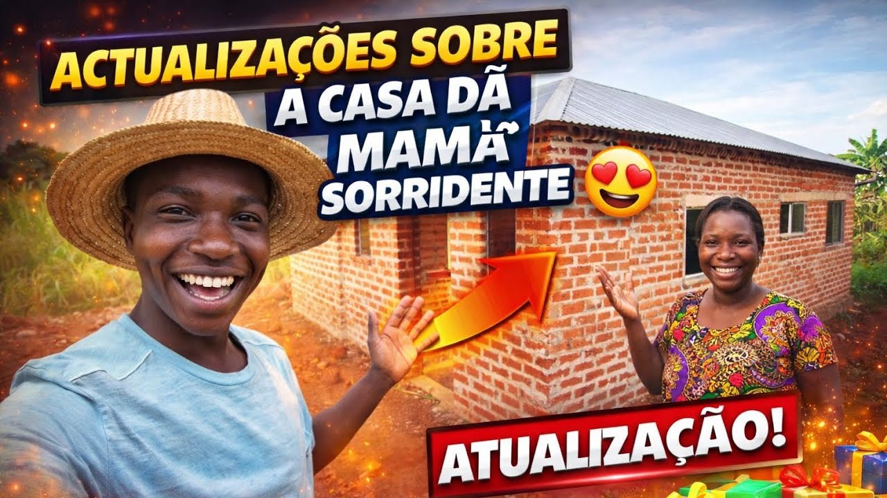 Como está ficando a casa da mamã Sorridente?