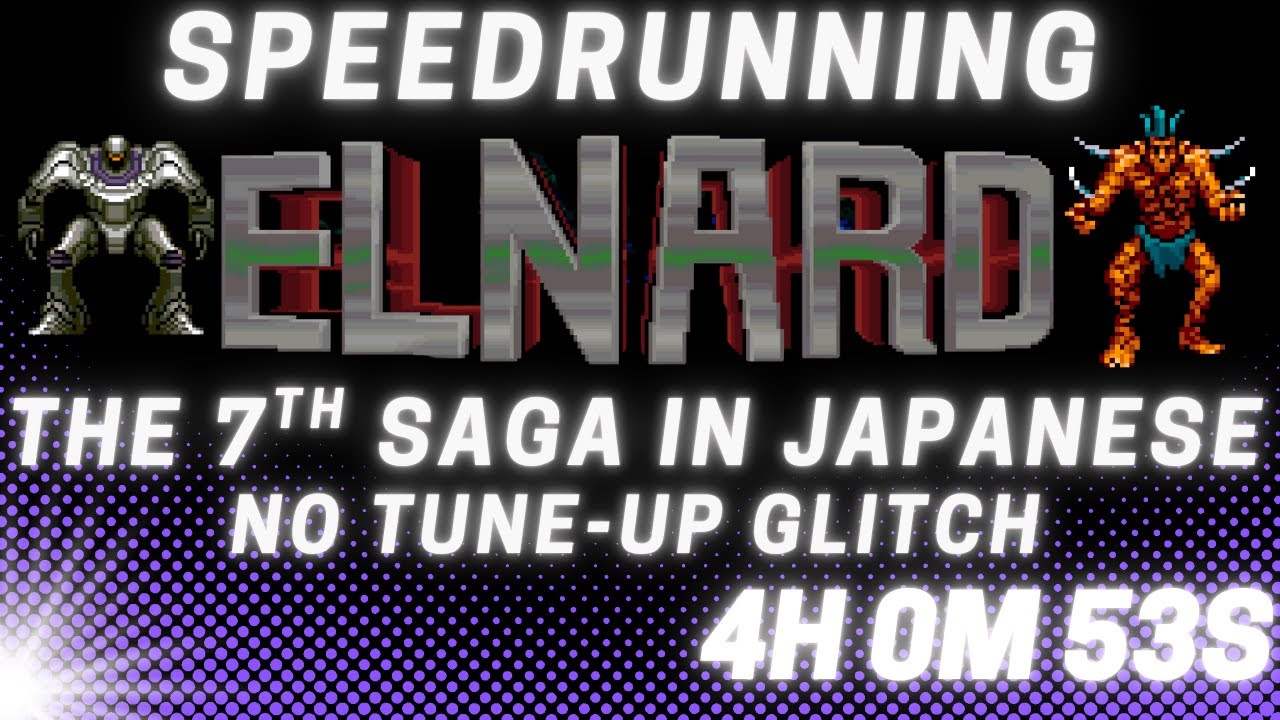 Setting a New World Record in Elnard (The 7th Saga in Japanese) with No Tune-Up Glitch #retrogaming