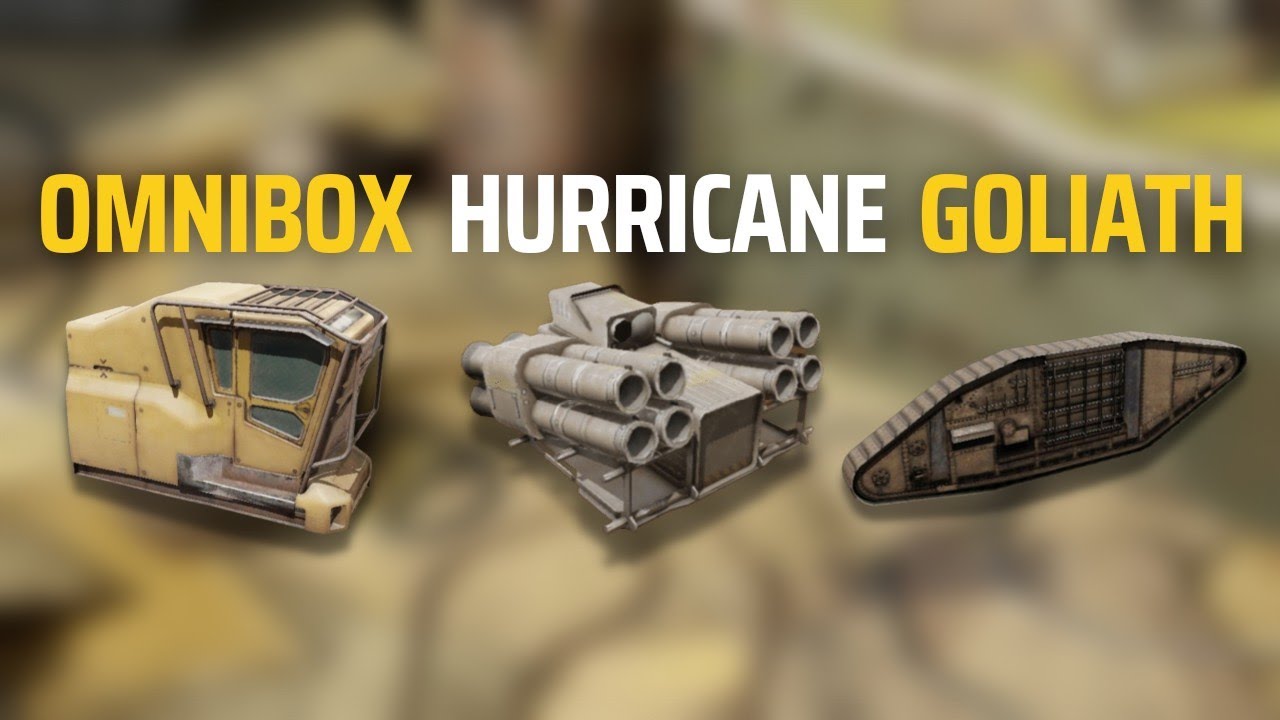 Omnibox + Hurricane + Goliath • Clan Wars • Crossout Mobile