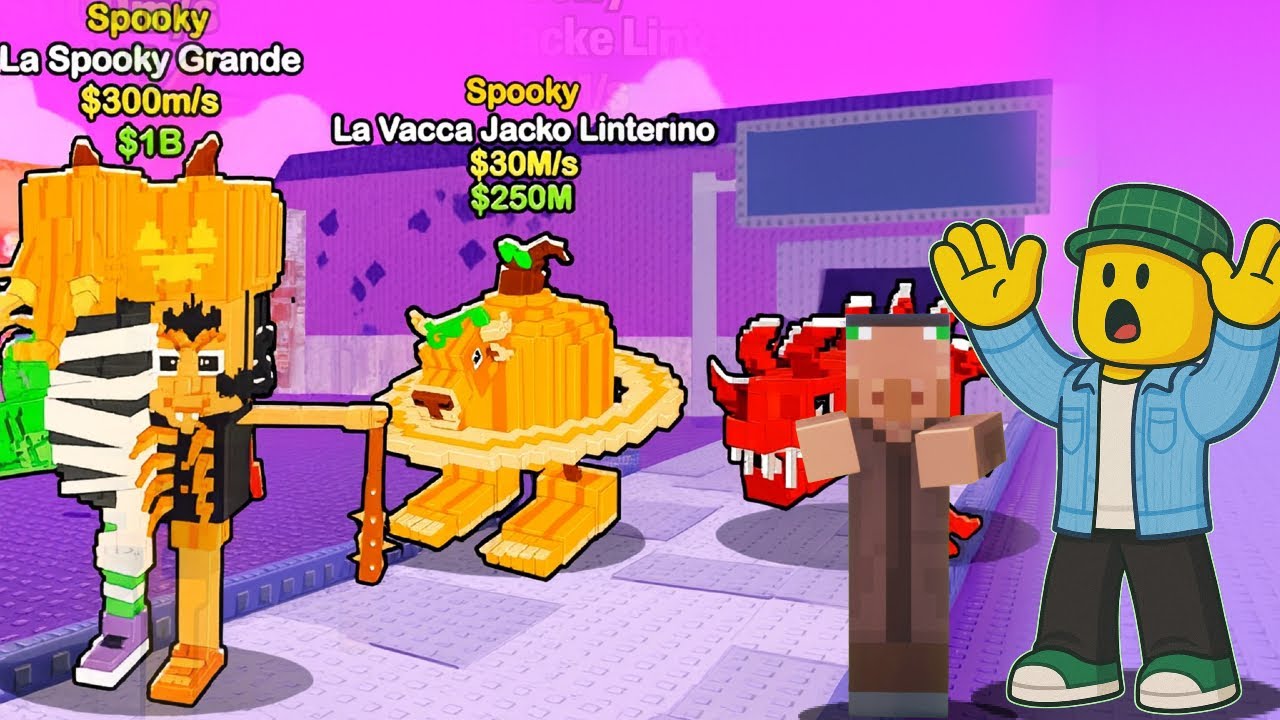 Admin Je Dodao SPOOKY UPDATE + WITCH'S FUSE u Steal a Brainrotu!!!