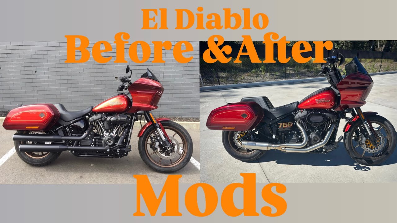 Harley-Davidson Low Rider ST El Diablo modifications! 