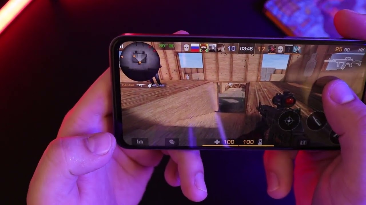 Игровой тест Vivo V25 в Standoff 2